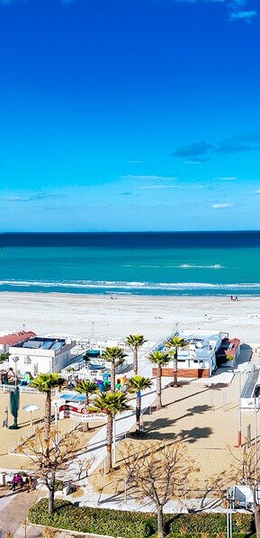 La Spiaggia e il Mare di Riccione in inverno-1